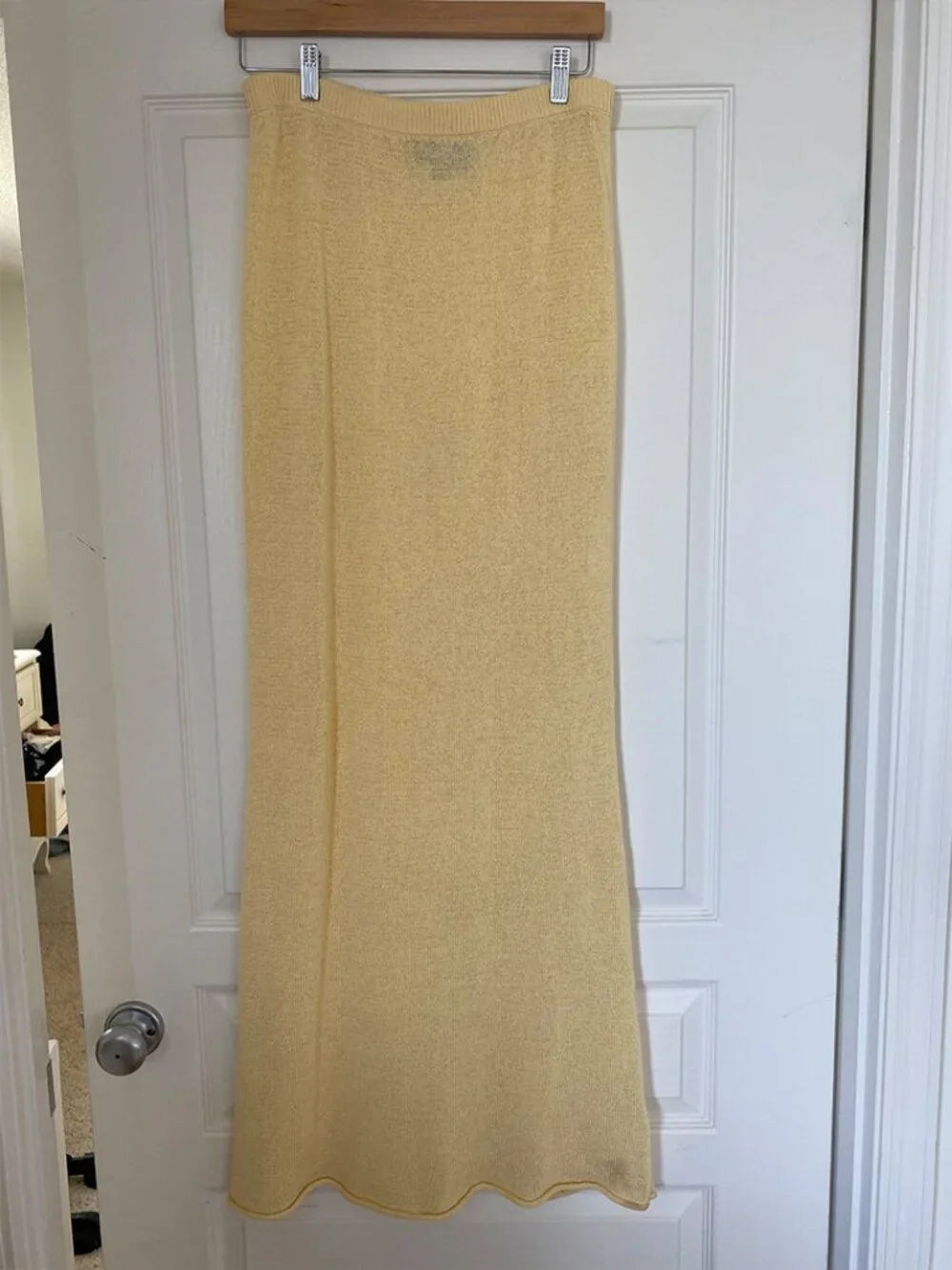 SER.O.YA Kora Maxi Skirt Butter Yellow Medium